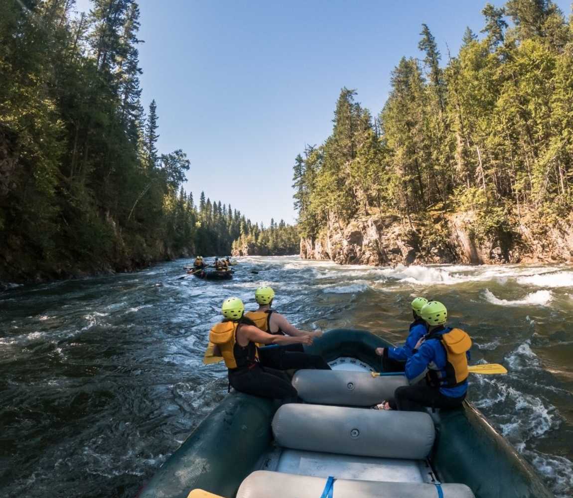 Interior Whitewater Rafting in Wells Gray Provincial Park