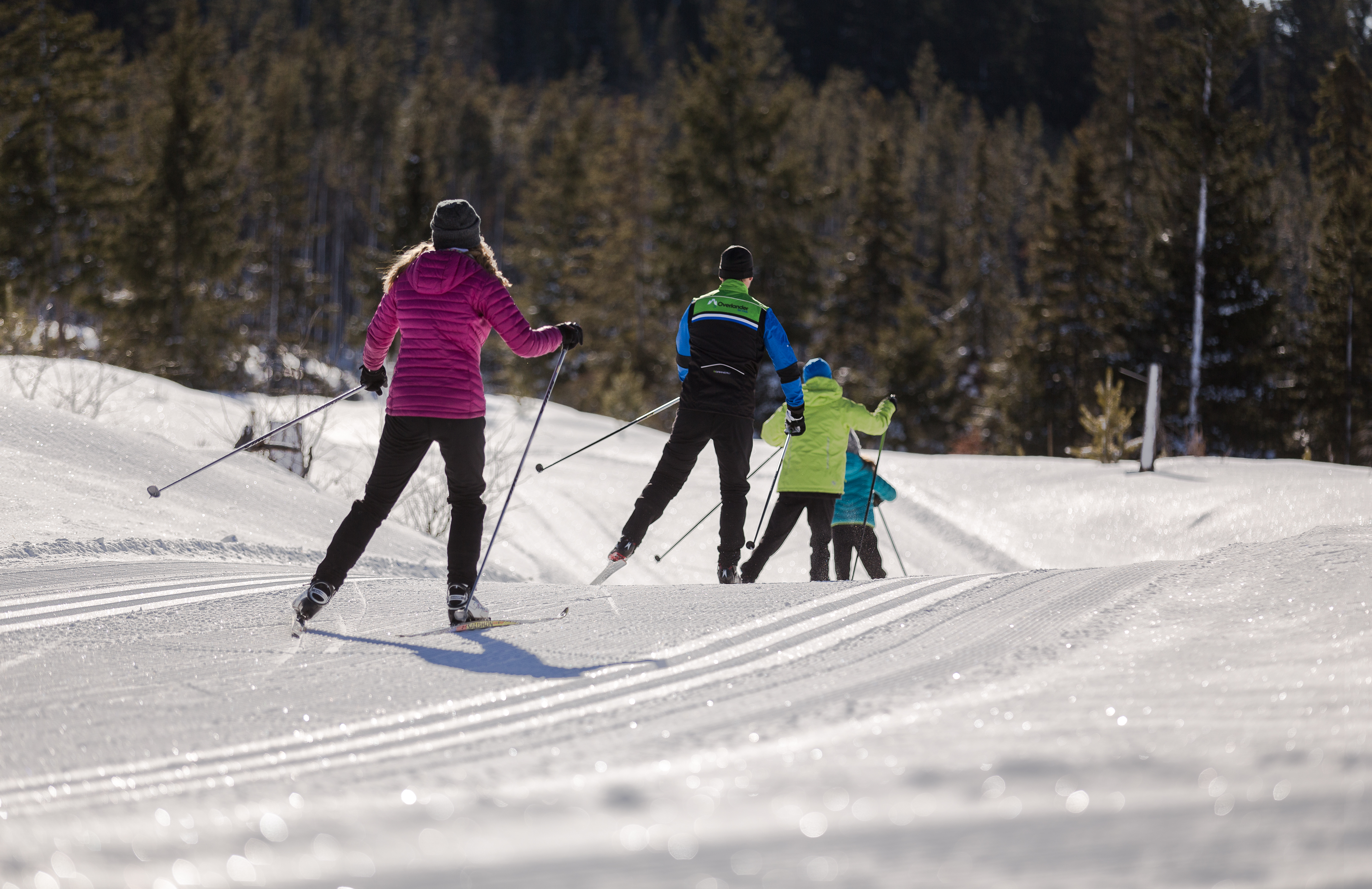 cross-country skiing