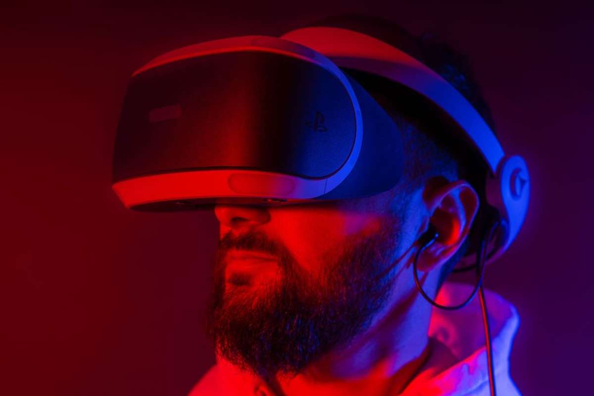 Virtual Reality stock image