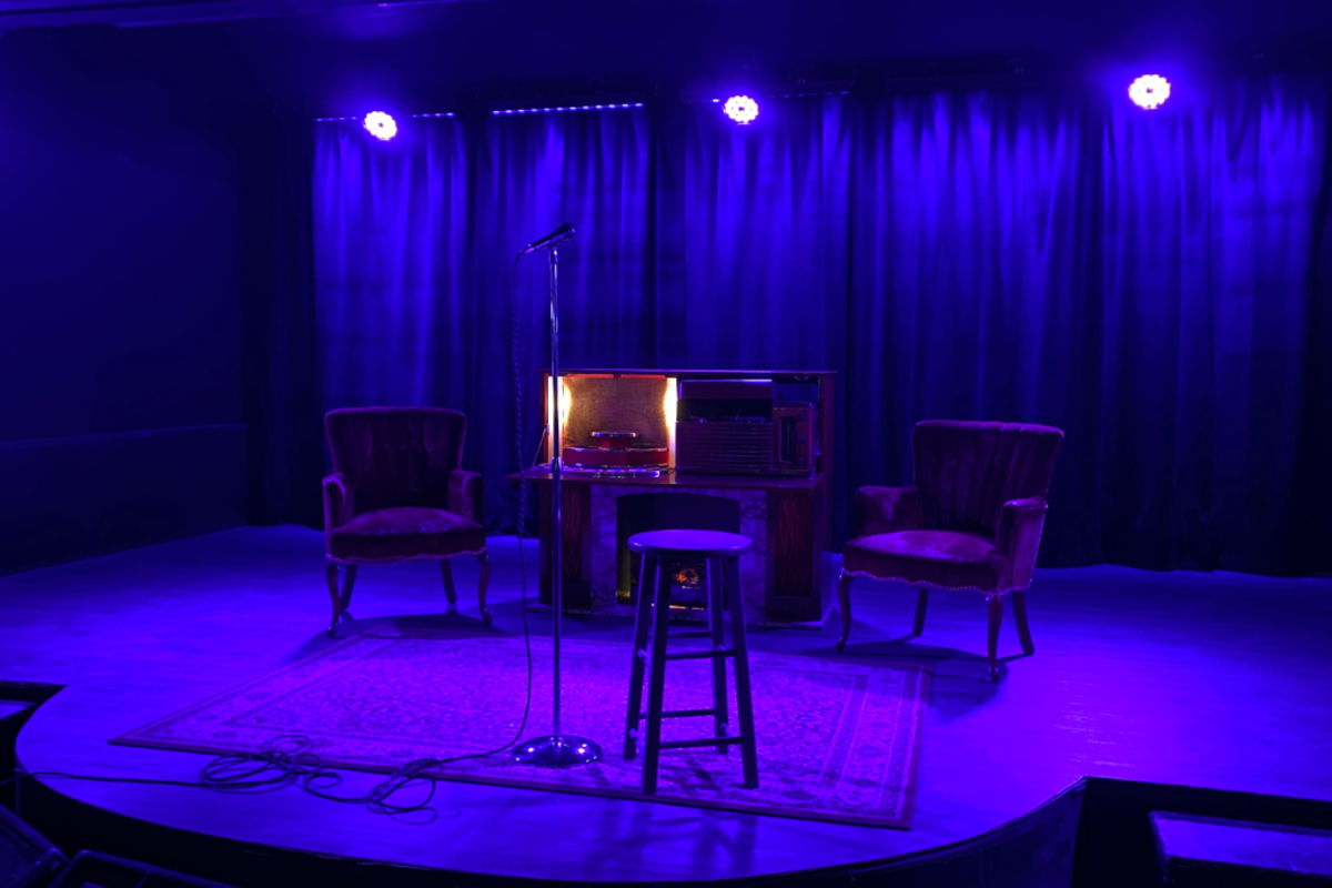 Stand up Comedy Stage at the Effie Arts Collective in Kamloops, BC.