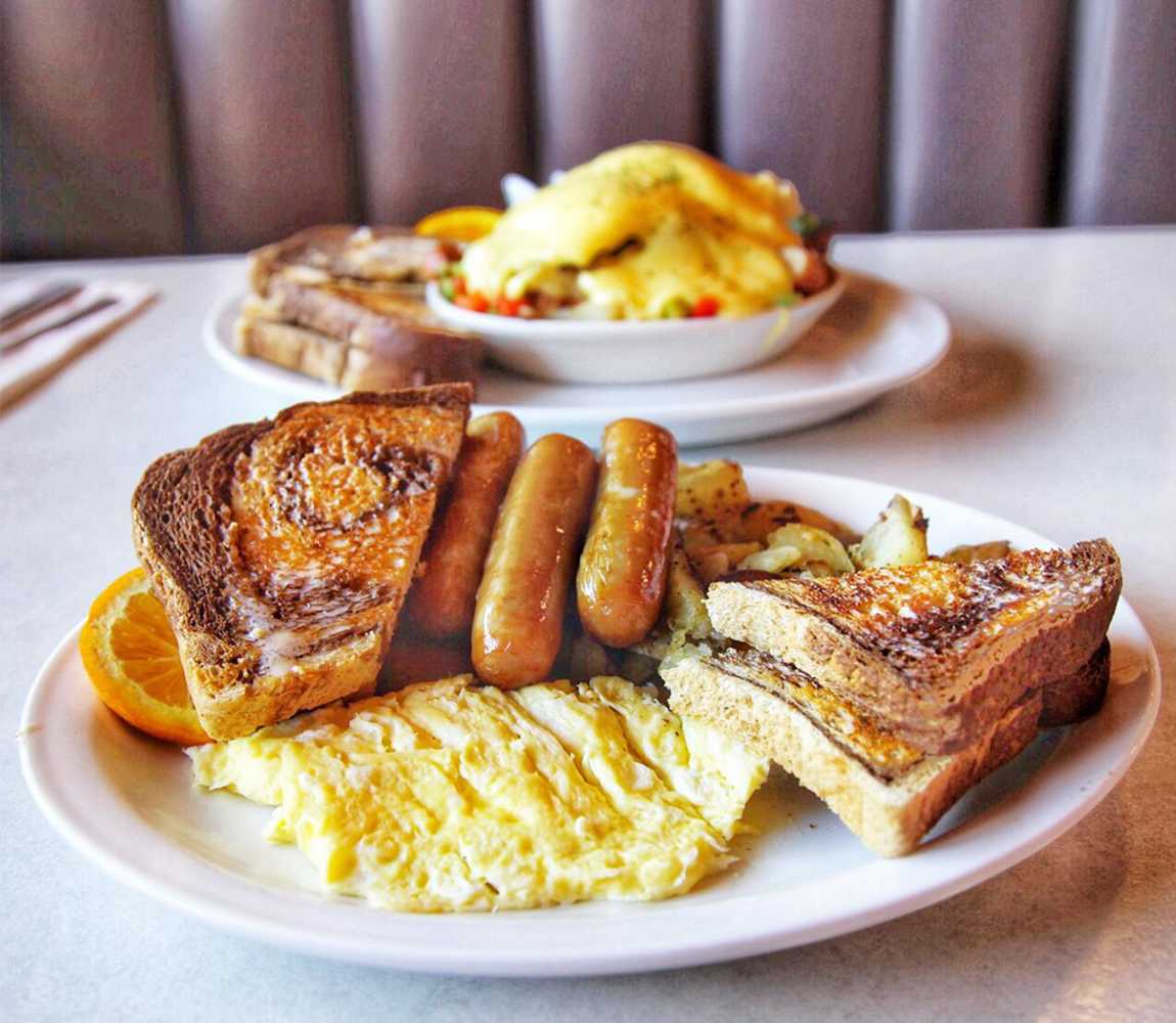 Breakfast at Harold's Family Restaurant in Kamloops