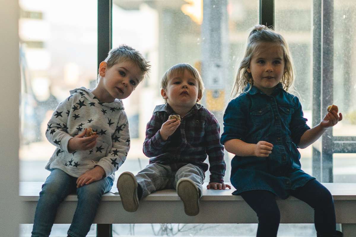 Kids at the Kamloops Museum & Archives