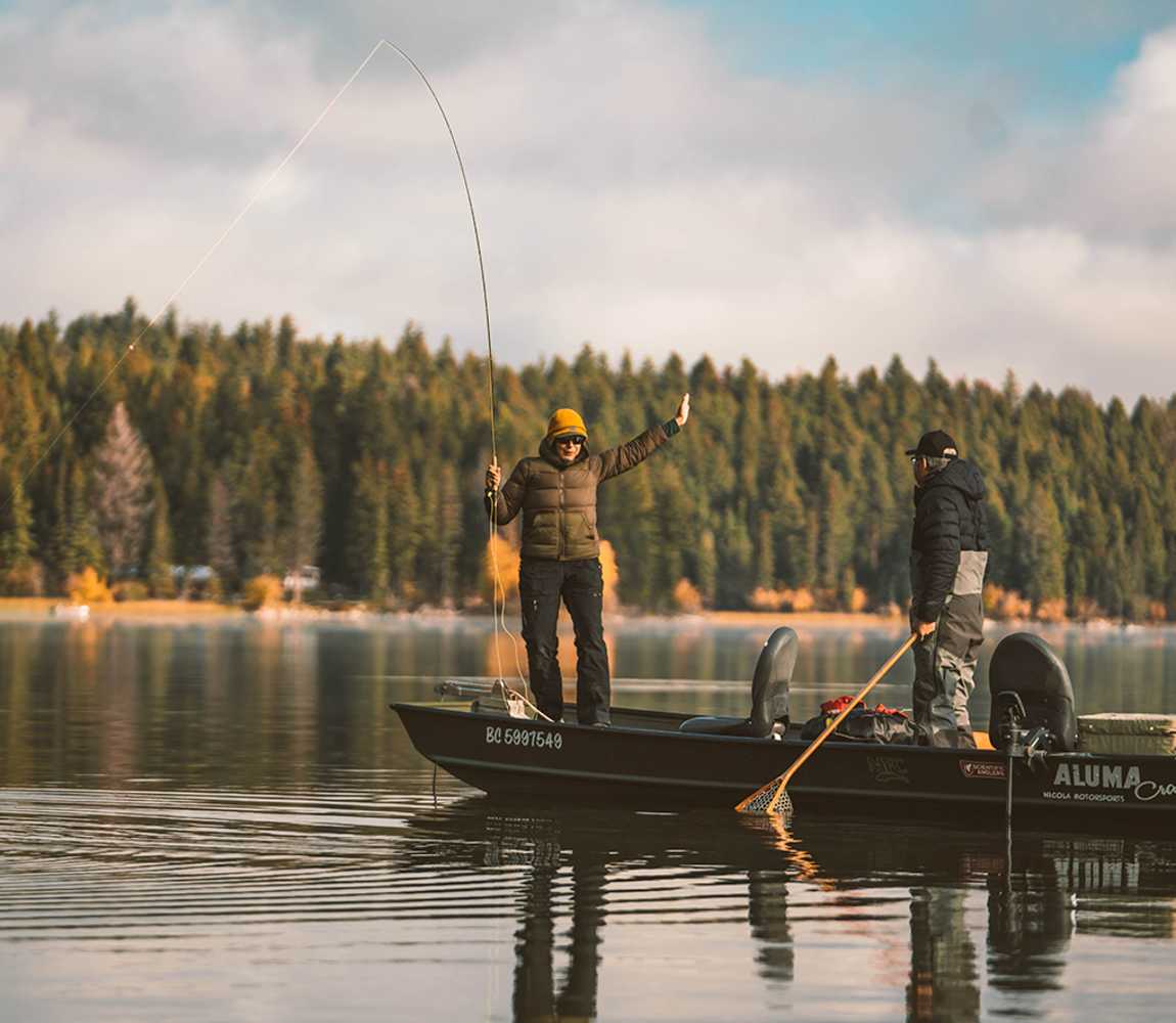 Fall Fly Fishing in Kamloops