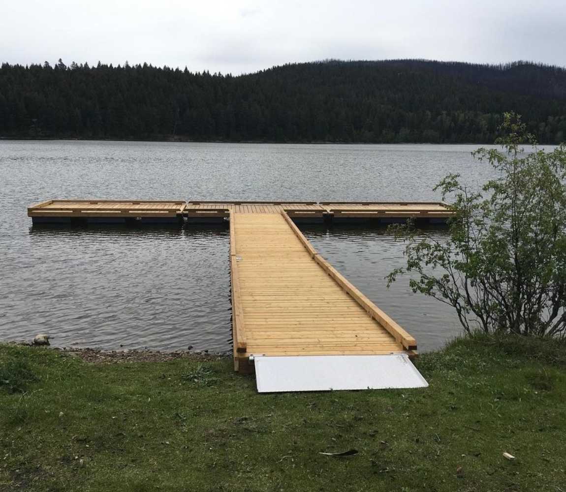 Duffy Lake Fishing Dock