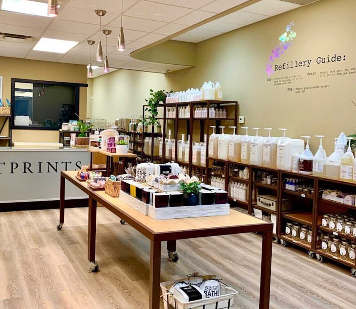 New Eco-Shop and Refillery at Our Footprints Co.