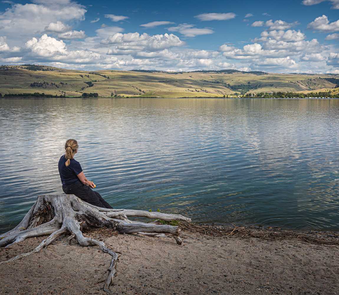 Nicola Lake on Highway 5A