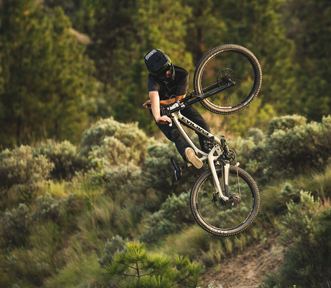 Soren Farenholtz Mountain Biking at the Kamloops Bike Ranch