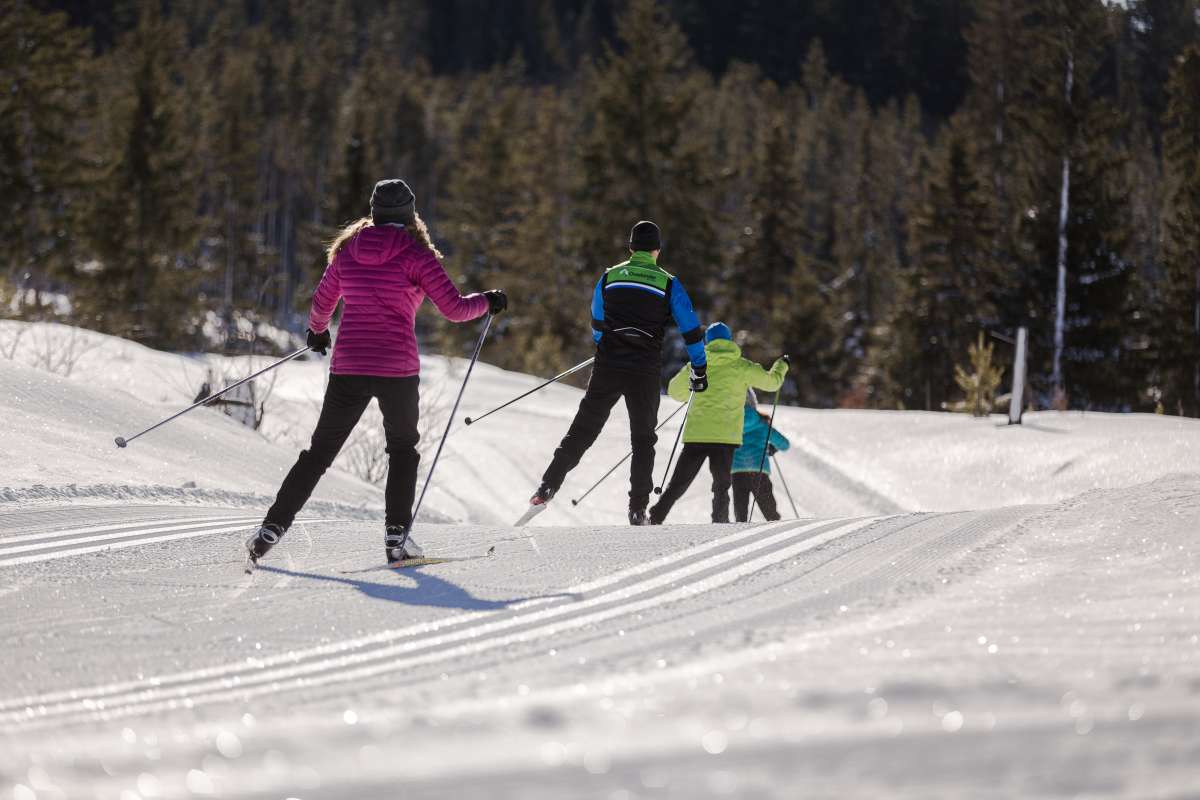 cross-country skiing