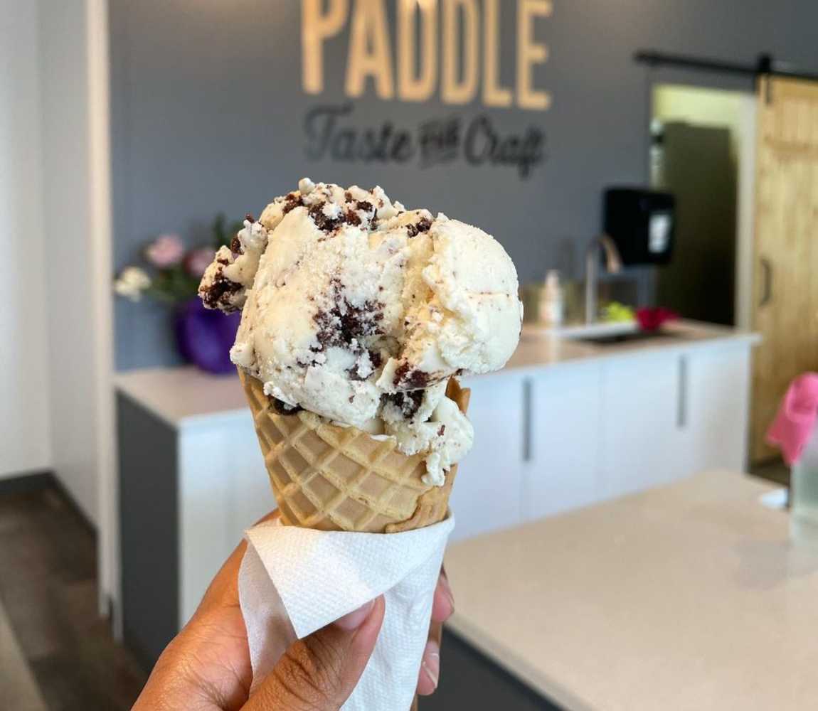 Frozen Paddle Ice Cream