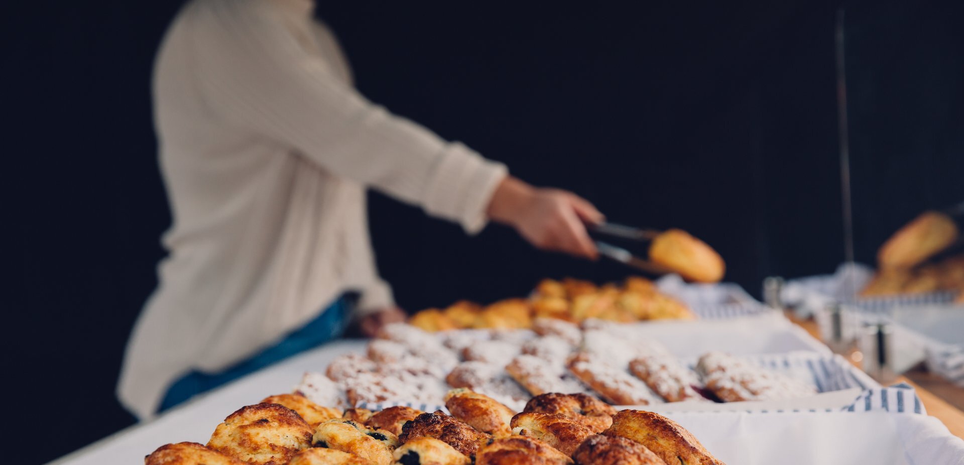 cookies at the farmers market