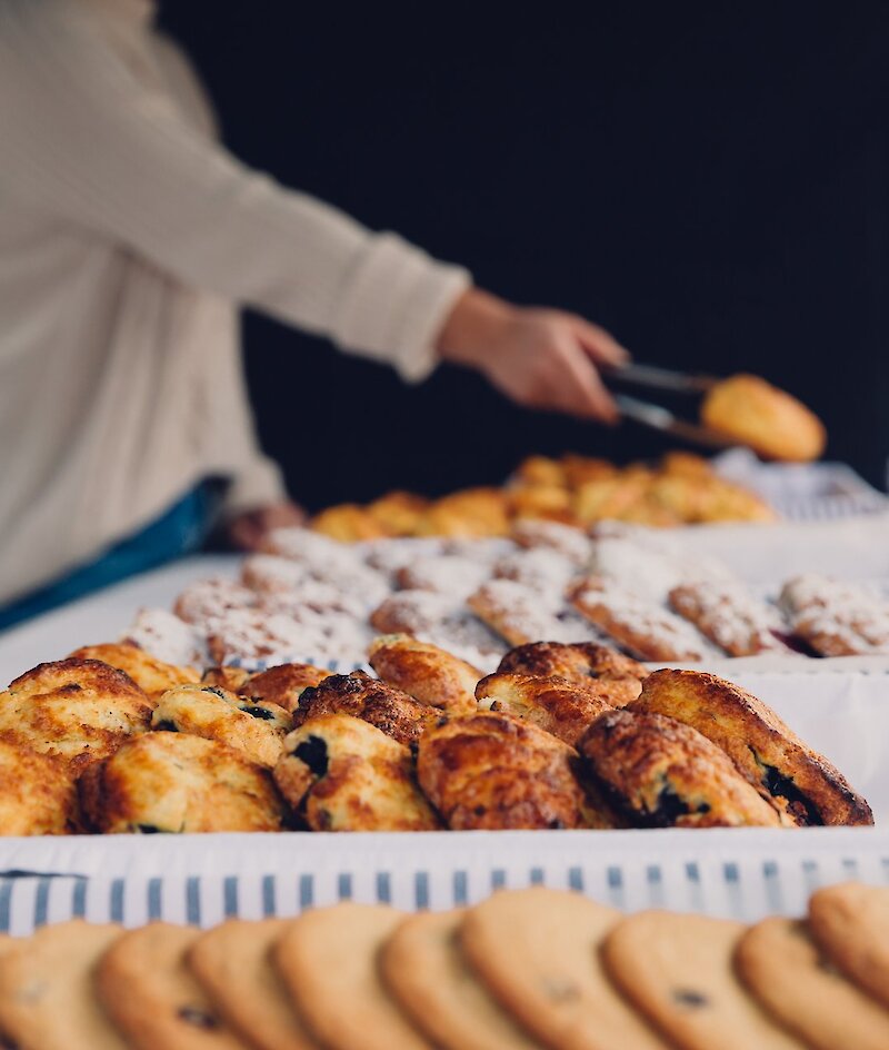 cookies at the farmers market